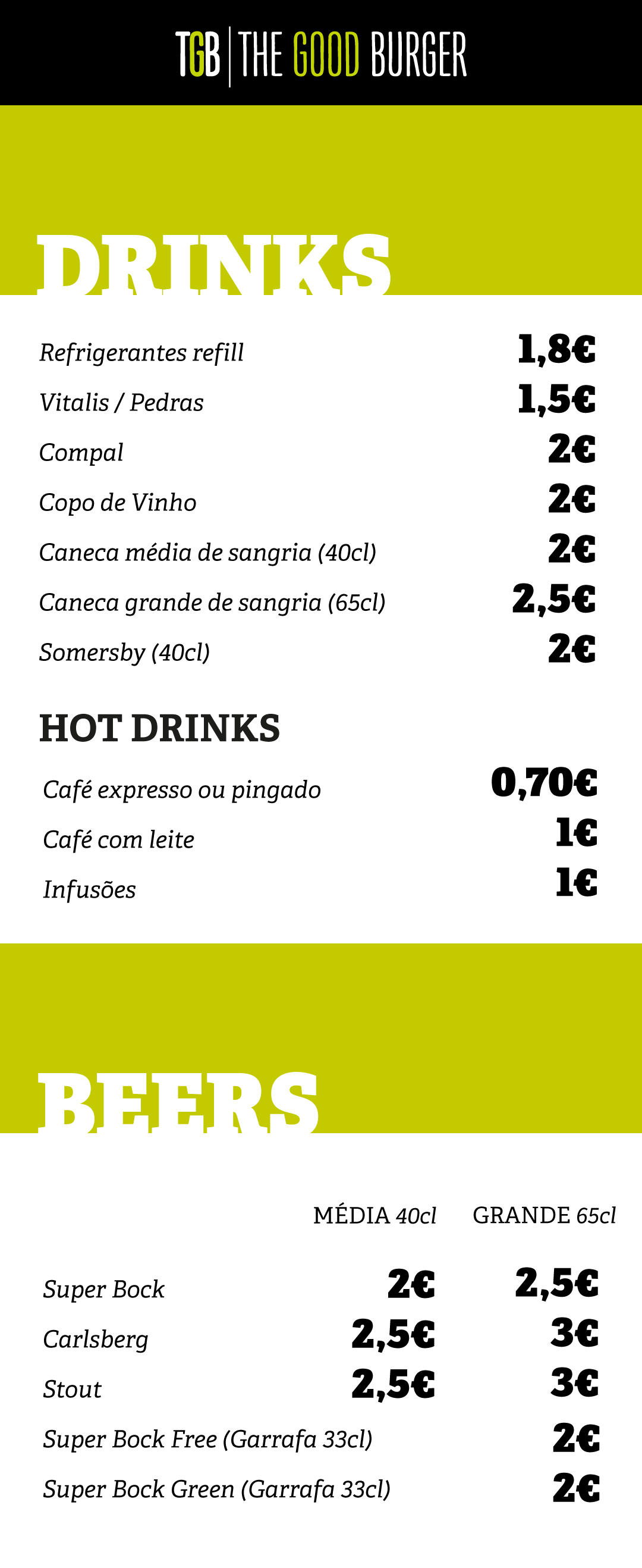 drinks