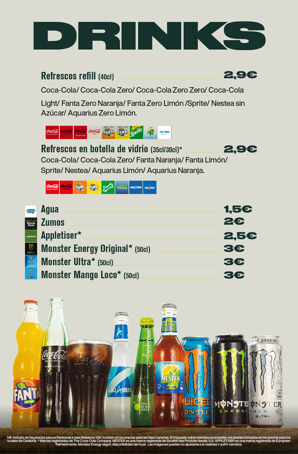 drinks