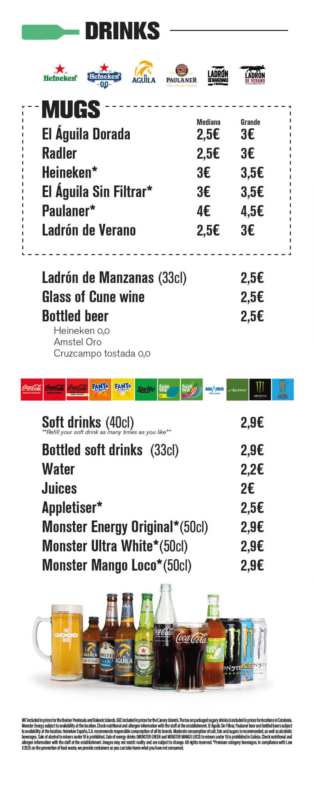 drinks